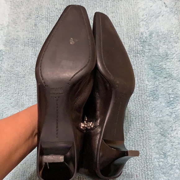 PRADA LEATHER BOOTS - Picture 11 of 12